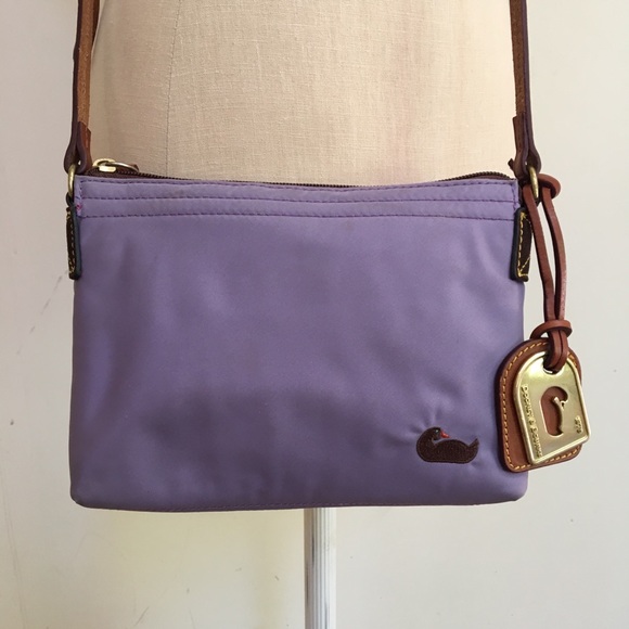 purple dooney and bourke crossbody
